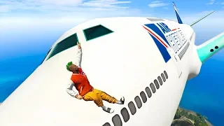 GTA 5 Epic Plane Crashes Ep.4 | Funny Moments (Euphoria Engine)