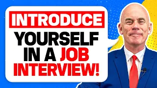 HOW TO INTRODUCE YOURSELF in an INTERVIEW in ENGLISH!
