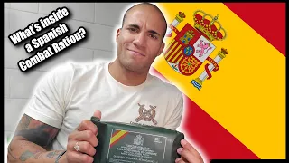 American reacts to Spanish Combat Ration