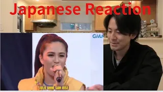 Japanese Reacts Voltes V No Uta Julie Anne San Jose LIVE All Out Sundays Apr 30, 2023