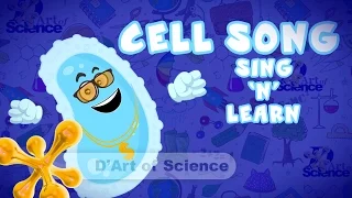 The Cell Song - Part of a cell song | Science Music Videos | dArtofScience