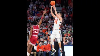 Buddy Boeheim following Syracuse basketball’s 2OT win over Indiana