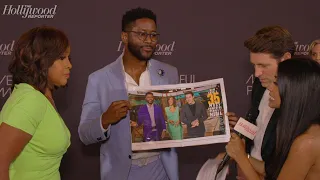 Gayle King, Nate Burleson & Tony Dokoupli On 'CBS Mornings', Chemistry & More | NY Power Party 2022