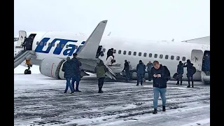 Жёсткая посадка самолёта «ЮТэйр» в Усинске