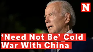 Biden 'Absolutely' Believes A Cold War With China Isn't On The Horizon