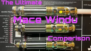 Mace Windu’s Lightsaber Comparison