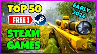 Top 50 FREE Steam Games to play in Early 2024!🔥