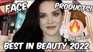 BEST FACE PRODUCTS OF THE YEAR! BEST IN BEAUTY 2022 🔥 & GIVEAWAY!