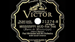 1928 HITS ARCHIVE: Mississippi Mud - Paul Whiteman (Taylor, Rhythm Boys, Fulton, Young, Gaylord)