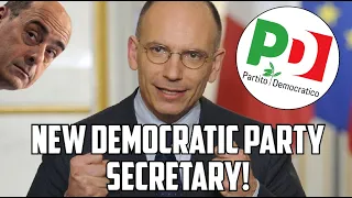 Enrico Letta - The Italian Democratic Party has a new Leader! - Mastichiamo