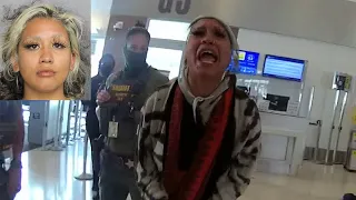 Drunk Woman Has An Extreme MeltDown At Airport For Missing Her Sprit Flight