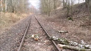 Anschlussbahn zur Papierfabrik Weißenborn Werkbahn Güterverkehr Bahn Bahnstrecke Freiberg Holzhau