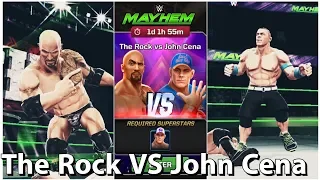 The Rock  VS John Cena | WWE MAYHEM