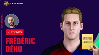 Frederic Dehu @TiagoDiasPES (Barcelona, PSG, Marseille, Lens) Face + Stats | PES 2021