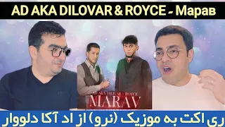 AD AKA DILOVAR & ROYCE - Марав ری اکت به موزیک نرو از اد آکا دلووار