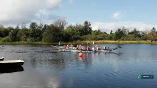 Старты лодок класса "дракон" у Вышнем Волочке