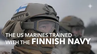 US Marines and Finnish Navy hone logistics skills
