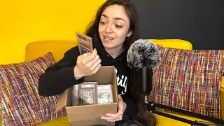 ASMR Clueless Whispering Girl Shows You her Graded Sports Card Slab Collection for Relaxation