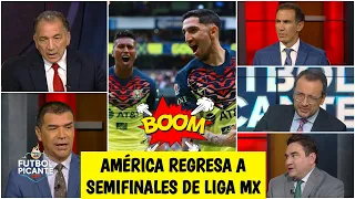 El AMÉRICA avanzó con polémica arbitral ¿Fue justo su pase a semifinal de LIGA MX? | Futbol Picante