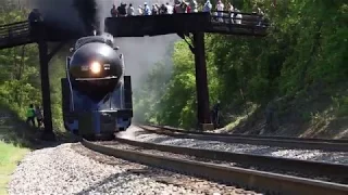 N&W 611 on the Blue Ridge Grade