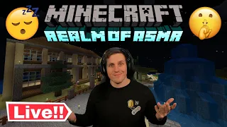 LIVE #ASMR Gaming Minecraft Realm Of ASMR Relaxing Building Session! (Keyboard Sounds + Whispered)