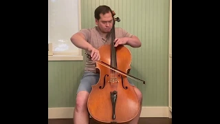 Saint-Saens Cello Concerto No. 1, Excerpt 1st Mvt - Social Distancing: Unaccompanied Retrospective