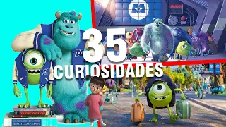 35 CURIOSIDADES de MONSTER INC Y MONSTER UNIVERSITY 😱