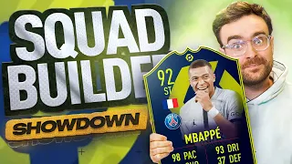 PLAYER OF THE MONTH MBAPPE SQUAD BUILDER SHOWDOWN!!!