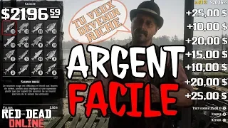 5 ASTUCE ARGENT FACILE DEVENIR RICHE RAPIDEMENT Red Dead Redemption 2 #ONLINE