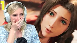 First Time Hearing Myself In Final Fantasy 7 Remake - Final Fantasy VII Remake Aerith VA Gameplay