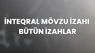 ✅️❗️👉İnteqral Mövzu izahı Bütün vacib məqamlar Mahir müəllim #miq2023 #blok