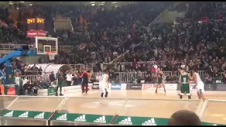 Calathes Buzzer Beater Vs Zalgiris 25/1/2018