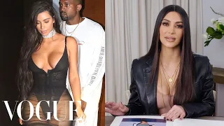 Kim Kardashian Breaks Down 21 Looks From 2006 to Now | Life in Looks | Vogue