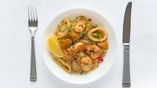 Паэлья с морепродуктами (paella) - видео - рецепт "Личный Повар"