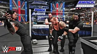 WWE 2K19 Smackdown Moment: The Shield Attacks/Triple Powerbombs The Undertaker (SD 4/26/2013)