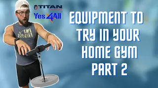 Equipment to Use in Your Home Gym Part 2 (Garage Gym Setup)