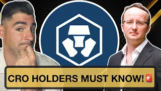 IMPORTANT Message For All CRONOS Holders - Crypto.com CEO Speaks Out CRO!