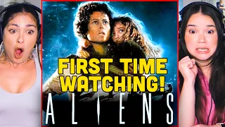 ALIENS Movie Reaction!! First Time Watching! | Sigourney Weaver | James Cameron