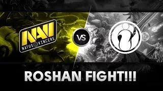 Amazing roshan fight by Na`Vi vs iG @ SLTV 9 Finals