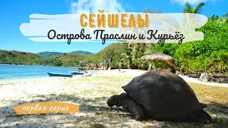 Сейшелы. Oстрова Праслин и Курьёз. Морской кокос и гигантские черепахи Альдабра (1 серия) [Eng Subs]