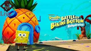 MS Live SpongeBob square pants battle for bikini bottom rehydrated Part 1 ARE YOU READY KIDS!!!