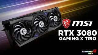 MSI RTX 3080 GAMING X TRIO в майнинге! Проблемы с разгоном! 90 мегахешей!