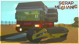 ВЫСОКОТЕХНОЛОГИЧНЫЙ ДОМ НА КОЛЕСАХ И СУПЕРБАЙК ИЗ БУДУЩЕГО SCRAP MECHANIC