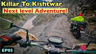 Riding On World's Most Dangerous Road | Killar - Kishtwar | Hero Xpulse 200 4v & Rally