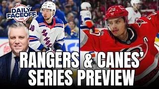 New York Rangers & Carolina Hurricanes Series Two Preview : NHL Playoffs | Daily Faceoff Live