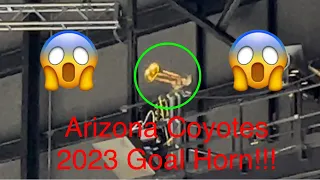 Arizona Coyotes 2023 Goal Horn Live Vs Colorado Avalanche (Mar 26, 2023)