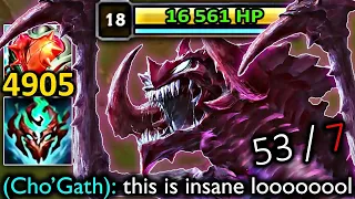 BIGGEST CHO'GATH IN SEASON 13 (16 500 HP)