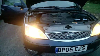 Ford Mondeo Battery Change