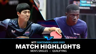 Park Ganghyeon vs Azeez Solanke | MS QUAL | WTT Contender Lagos 2023