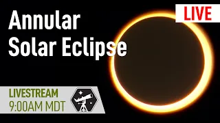 🔴 Live Views of Annular Solar Eclipse | October 14, 2023 #solareclipse